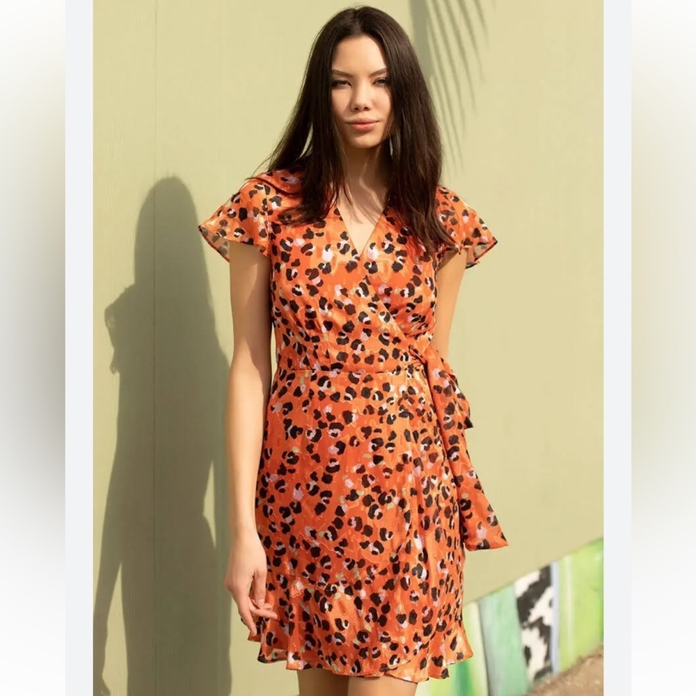 NWOT ModCloth x Hutch Party Prowl Wrap Dress‎ XS
